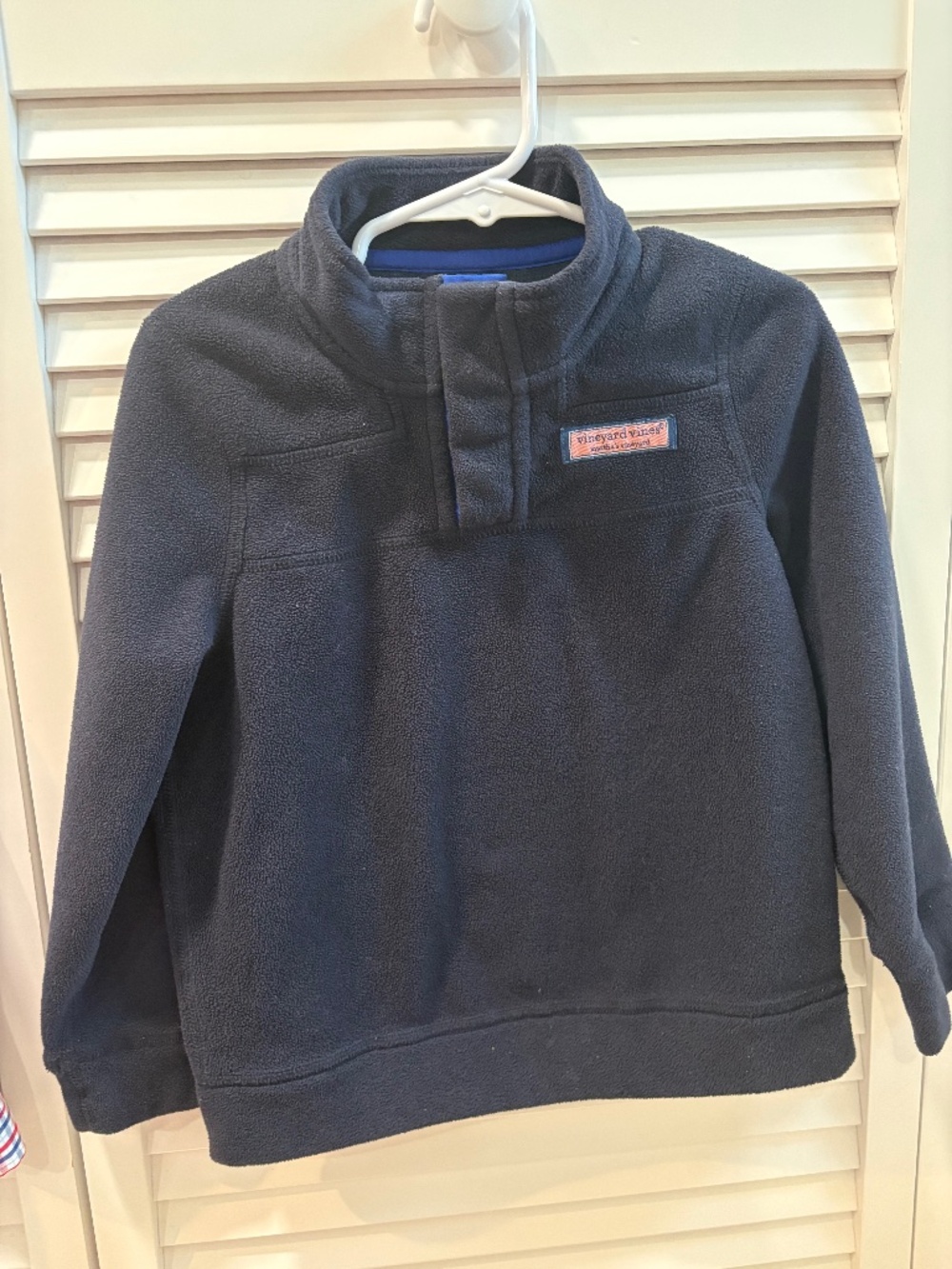 Vineyard Vines Boys’ Snap-Placket Harbor Fleece Shep Shirt